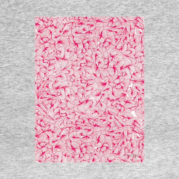 Abstract Pattern Pink by CatCoq